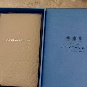 Smythson Beige Notebook
